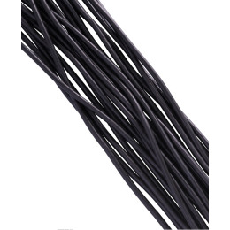 Скакалка резиновая с деревянной ручкой, цвет в асс, 2,80м 