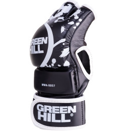 Перчатки для MMA Green Hill MMA-0057, к/з, черный