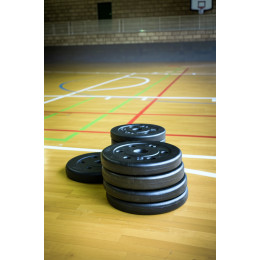 Диск пластиковый/цемент чёрный (d 26 мм) 2 кг