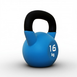 Гиря для кроссфит обрезиненная 16 кг