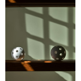 Мяч для флорбола белый