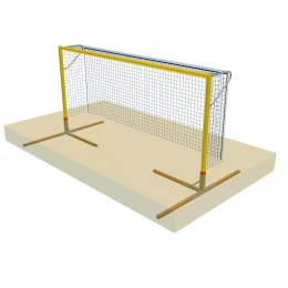 Ворота алюминиевые 5х2 м (профиль 80х80 мм) с закладными элементами (для пляжного футбола)