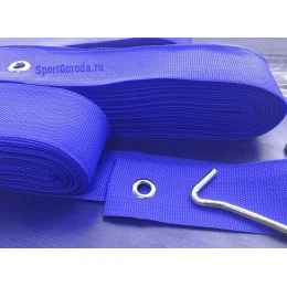 Разметка площадки для бадминтона 13.4х6.1м - синий (ленты)