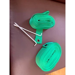 Разметка площадки для бадминтона 13.4х6.1м - зеленый (ленты)