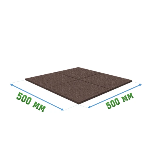 Антирикошетное покрытие 500x500x40мм