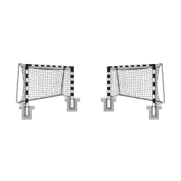 Стаканы (4шт) для ворот 5х2, 7,32х2,44м для бетонирования