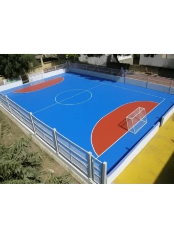 Как должно выглядеть поле для мини-футбола? 