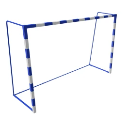 Ворота 2х3м (профиль 60х60мм), на закладных пластинах для мини-футбола/гандбола