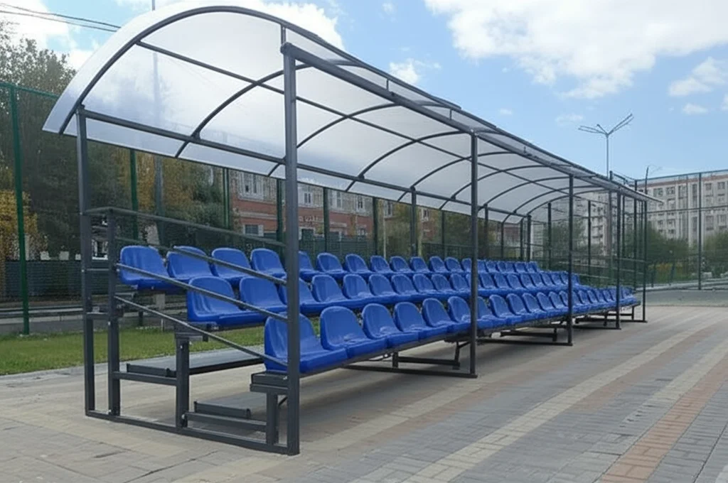 Фото трибун с навесом